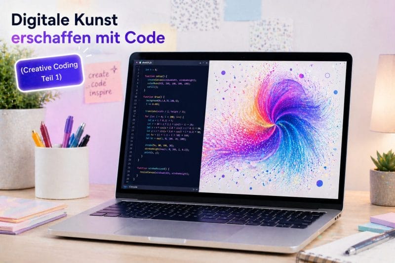codora Ferienplausch — Digitale Kunst erschaffen mit Code (Creative Coding Teil 1)