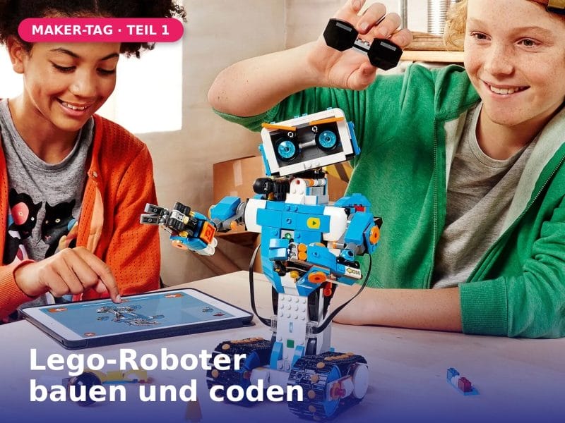 codora Ferienplausch — Lego-Roboter bauen und coden (Maker-Tag Teil 1)